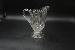 Victorian Pressed Glass Pitcher