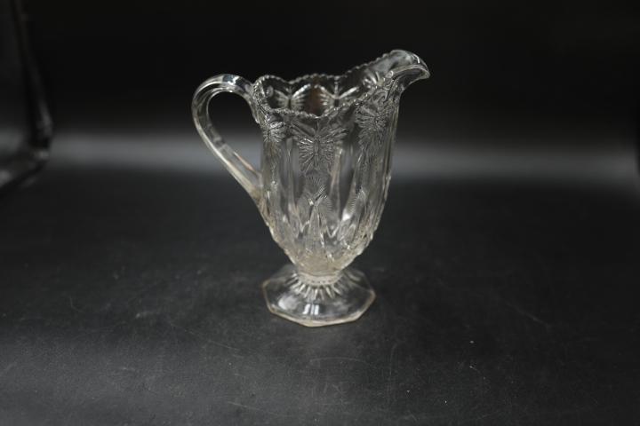 Victorian Pressed Glass Pitcher