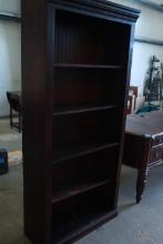 Dark Cherry Shelving Unit
