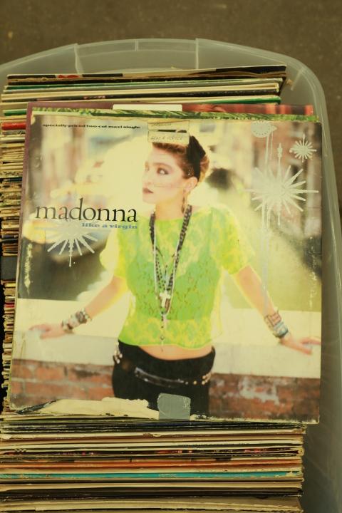 Box of Assorted Records