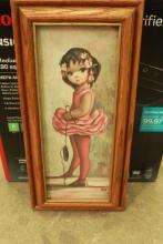 Oak Framed Child Print