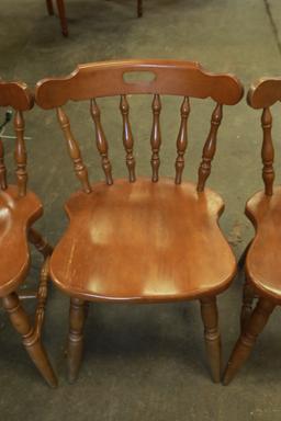 4 Maple Chairs