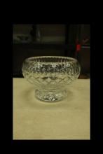Vintage Cut Crystal Footed Bowl