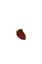 Cranberry Hanging Glass Vase