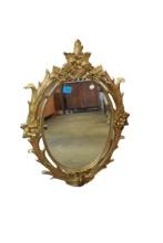Orante Gold Framed Mirror