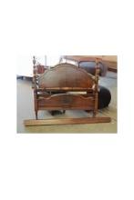 Mahogany Finish Wall Shelf