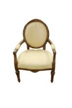 Louis XVI Style Arm Chair