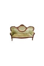 Victorian Style Tufted Sofa