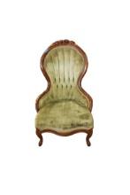 Victorian Style Tufted Chair