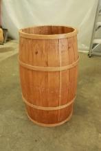 Wooden Banded Barrel