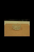Small Fenton Satin Glass Bowl