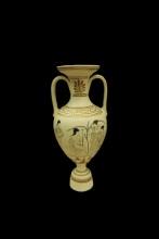 Modern Decorative Vase in The Greek Amphora Style