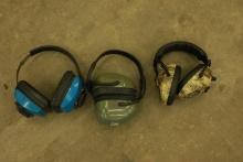 3 Pairs of Ear Muffs