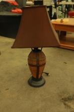 Wicker Table Lamp
