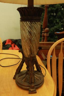 Pair of Modern Glass Table Lamps