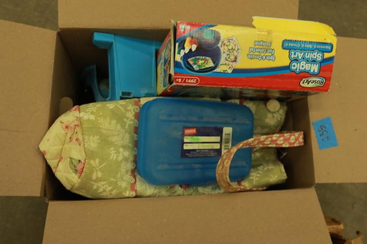 Box of Misc Household Items