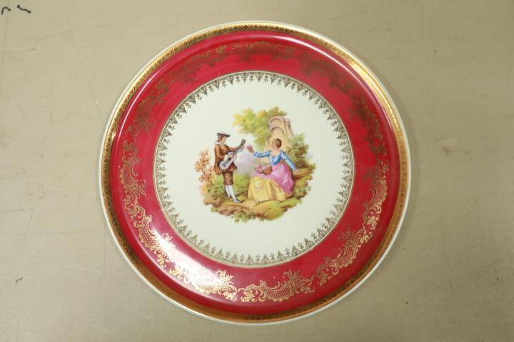 Limoge Oceanic 1978 Porcelain Plate