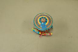 Vintage Circus Rocket Toy