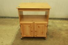 Wood 2 Door Cabinet