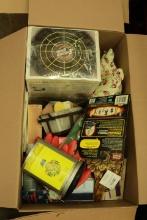 Box of Assorted Collectibles & Misc