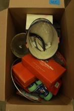 Box of Misc Glassware & Décor