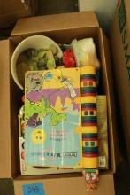 Box of Assorted Books & Misc