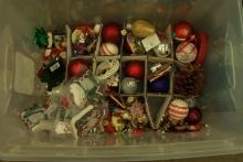 Box of Assorted Christmas Décor