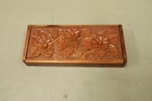 Carved Wooden Trinket Box