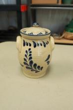 Cracker Barrel Crock with Lid