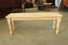 Wooden Table Bench