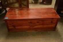 Solid Cedar Blanket Chest