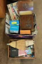 2 Boxes of Assorted Collectibles