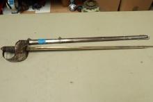 Antique English Officers Sword