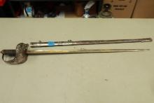Antique English Officers Sword