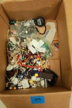 Box of Assorted Costume Jewelry