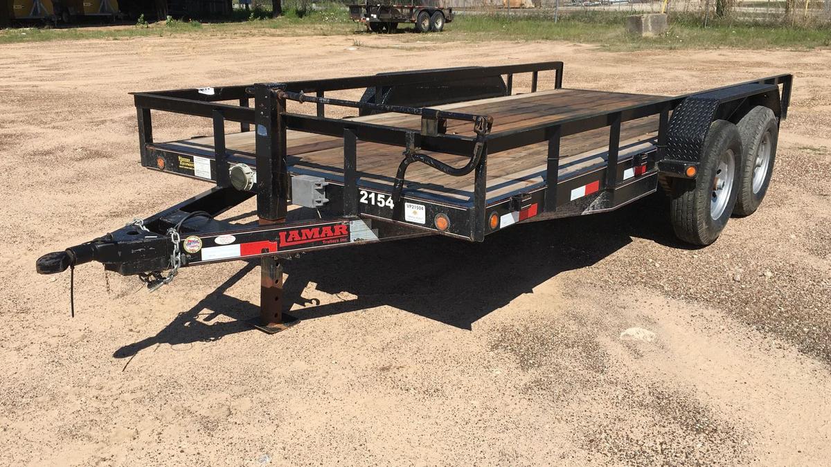 Lamar 16ft Bumper Pull Trailer