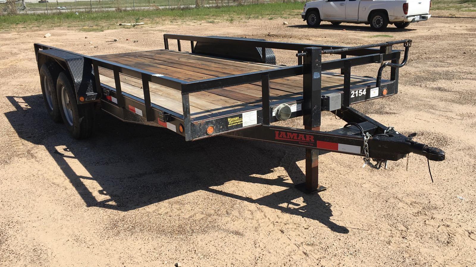 Lamar 16ft Bumper Pull Trailer