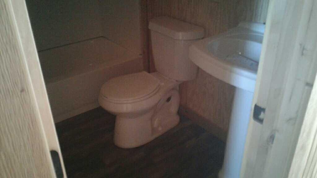 48' x 16' Red Portable Cabin