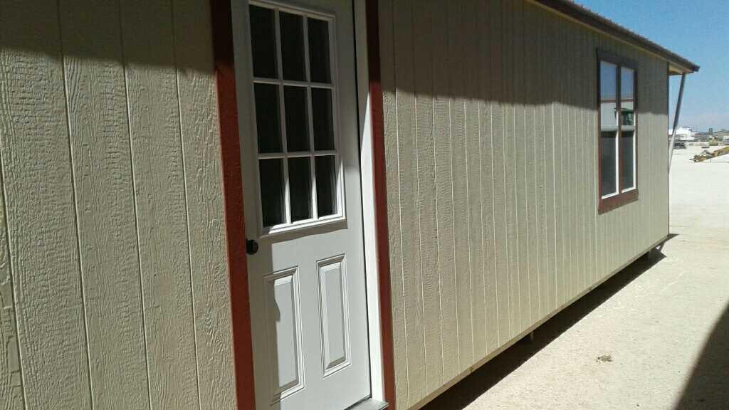 48' x 16' Red Portable Cabin
