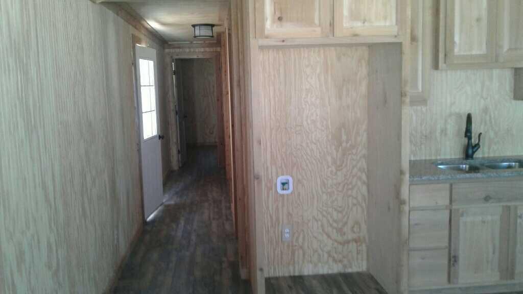 48' x 16' Red Portable Cabin