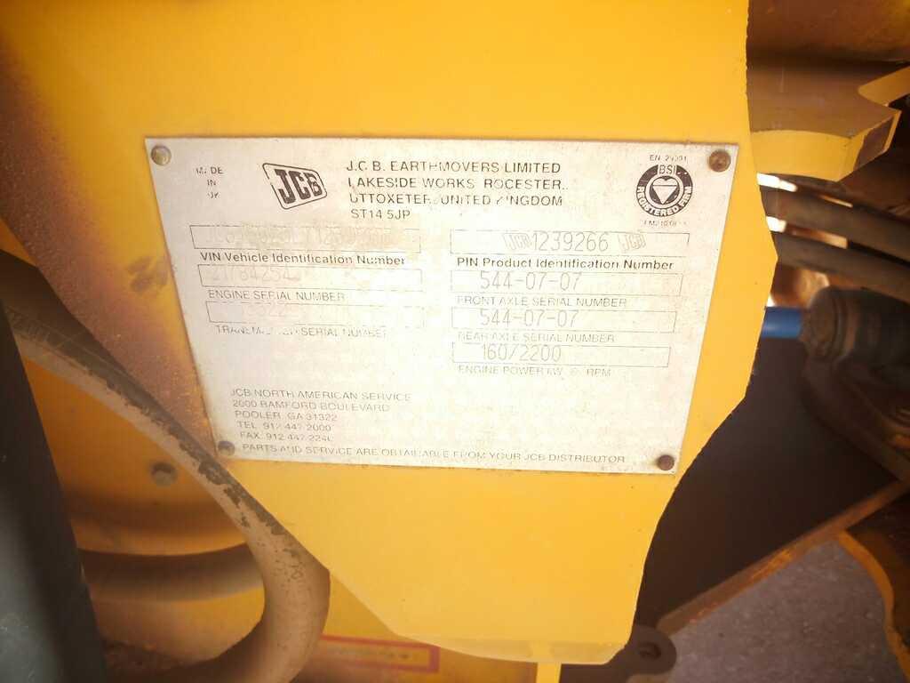 JCB 456zx Wheel Loader