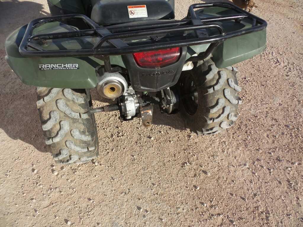 2012 Honda TRX420FPM Rancher ATV