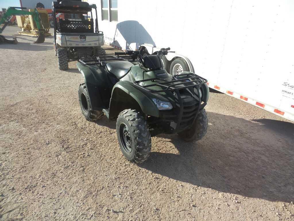 2012 Honda TRX420FPM Rancher ATV