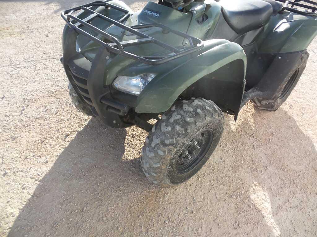 2012 Honda TRX420FPM Rancher ATV