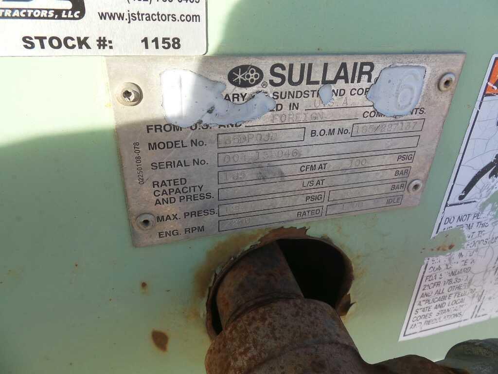 Sullair 185 Portable Air Compressor