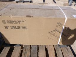 New 36" Jobsite Tool Box
