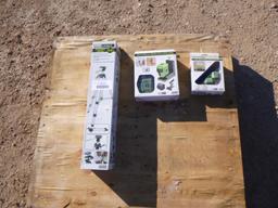 Universal Tripod, Self Leveling Crossline Tile and Floor Laser