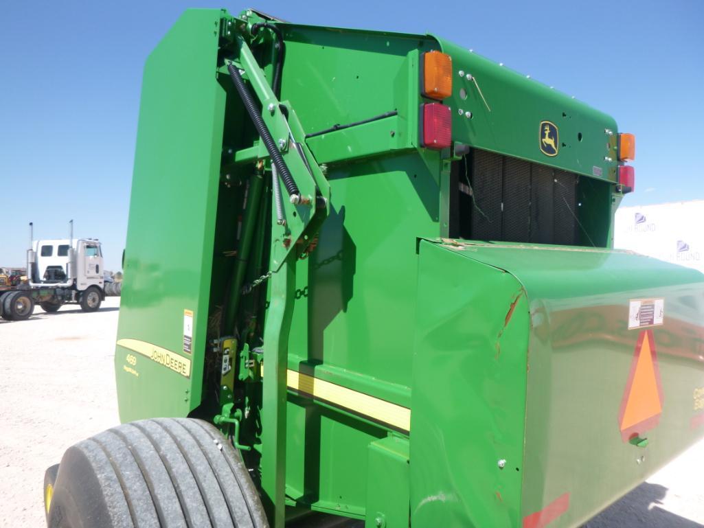 2015 John Deere 469 Mega Wide Baler Round Baler