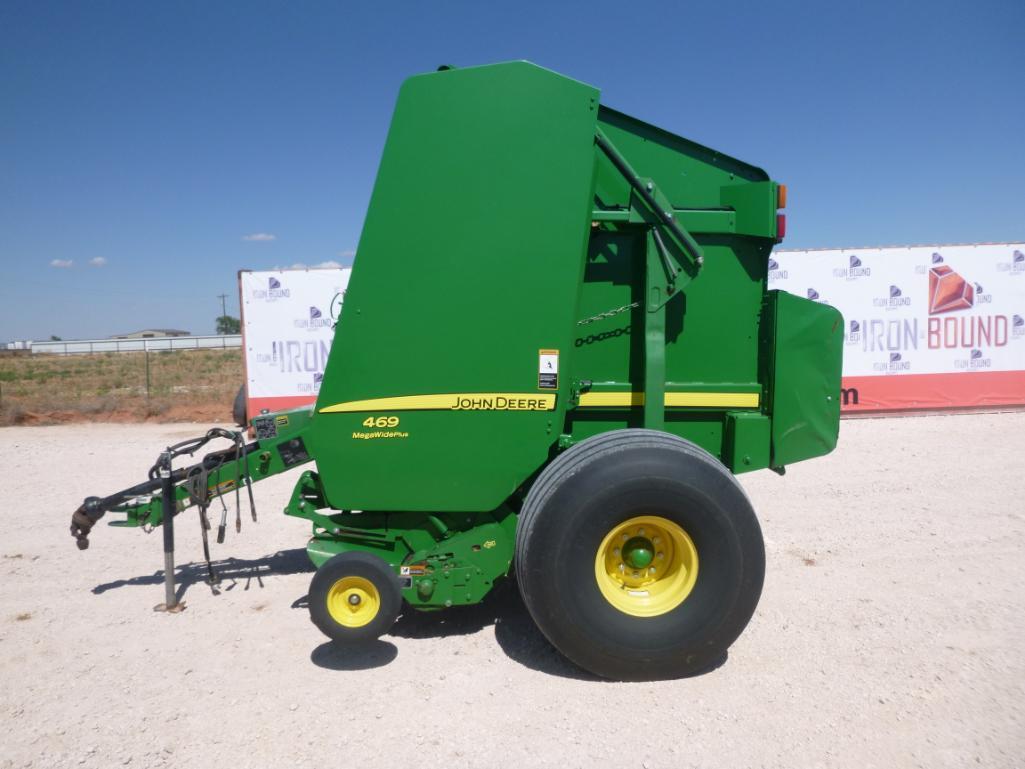 2015 John Deere 469 Mega Wide Baler Round Baler