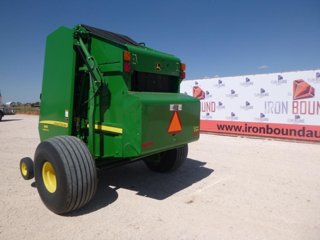 2015 John Deere 469 Mega Wide Baler Round Baler